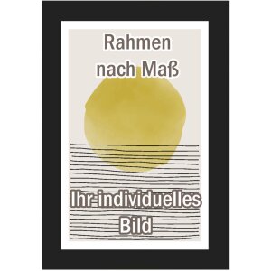 Cadre photo Walther Sabadell 25x70 cm noir verre clair