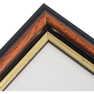 Cadre photo en bois Verona 10x15 cm brun foncé