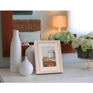 18x24 cadre photo blanc Henzo Jardin cadre en bois