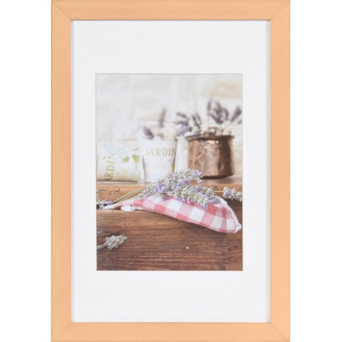 Jardin Cadre photo en bois 20x30 cm en naturel