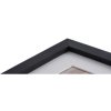 cadre en bois noir Jardin 20x30 cm