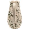 Clayre & Eef 6CE1456M Pichet décoratif Vert, Marron, Beige 20x14x25 cm