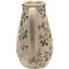 Clayre & Eef 6CE1456S Pichet décoratif Vert, Marron, Beige 16x12x22 cm