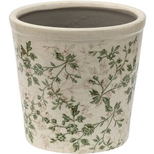 Clayre & Eef 6CE1457L Pot de fleurs pour...