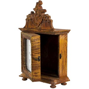 Clayre & Eef 6KL0747 Horloge de table marron 27x12x44 cm