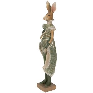 Clayre & Eef 6PR3592 Déco Lapin Vert, Marron,...