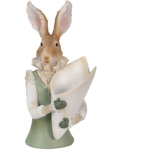 Clayre & Eef 6PR3594 Déco Lapin Vert, Marron,...