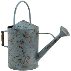 Clayre & Eef 6Y4792 Arrosoir décoratif Gris, Bleu 50x21x44 cm