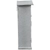 Clayre & Eef 6Y4795 Boîte aux lettres murale Gris, Blanc 26x10x31 cm