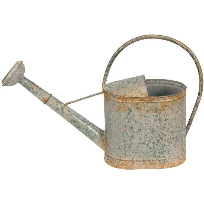 Clayre & Eef 6Y4993 Arrosoir décoratif Gris 50x16x33 cm