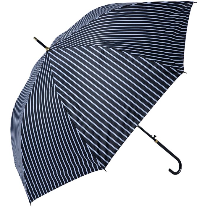 Clayre & Eef JZUM0051 Parapluie adulte noir Ø 100x88 cm