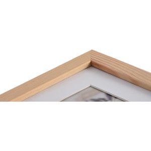 30x40 cm JARDIN Cadre en bois naturel