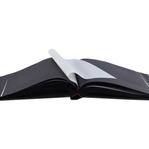 Album photo XL Henzo Gran Cara bleu 34,5x43 cm 80 pages noires