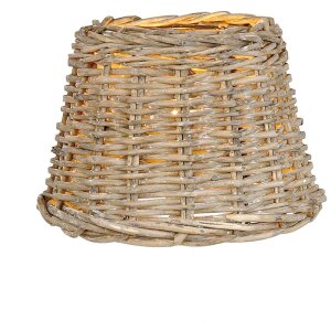 Clayre & Eef Abat-jour W4RO0081 BASKET rotin Ø...
