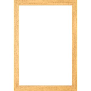 Cadre en bois Walther Madrid 2 types de verre et formats spéciaux Profilé bloc haut