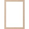 Cadre en bois Walther Madrid 2 types de verre et formats spéciaux Profilé bloc haut
