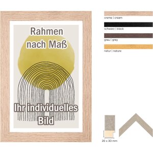 Walther cadre en bois Cordoba structure en chêne 2 types de verre et tailles spéciales