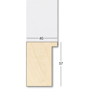 Walther cadre en bois Getafe 2 types de verre et formats spéciaux