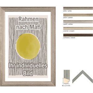 Cadre en bois Walther Palma formats spéciaux et 2 types de verre