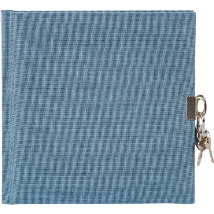 Goldbook Journal Summertime bleu-gris 16,5x16,5 cm 96 pages blanches