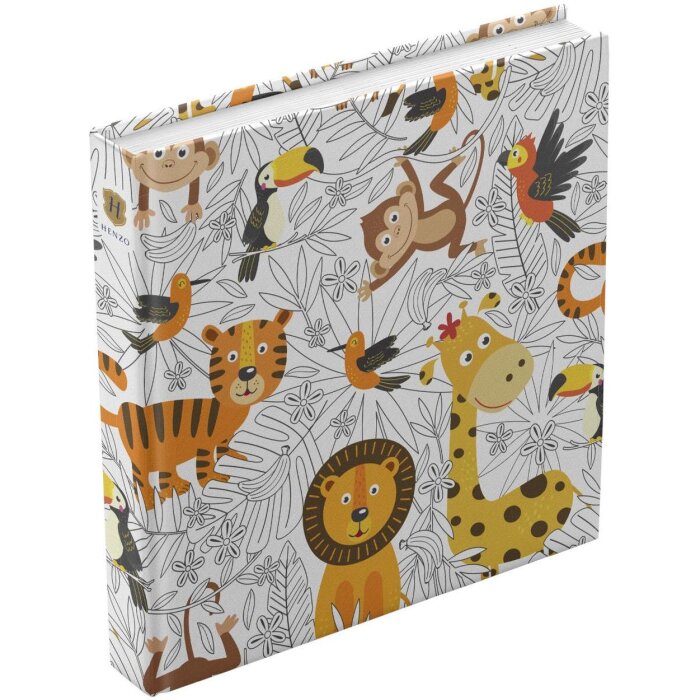 Album photo Henzo Jumbo Tiger & Monkey 30x30 cm 100 pages blanches
