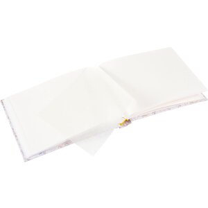 Goldbuch Album photo hybride Heritage lilas 22x16 cm 36 pages blanches