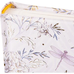 Goldbuch Album photo hybride Heritage lilas 22x16 cm 36 pages blanches
