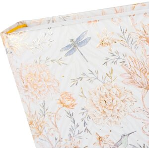 Goldbuch Album photo hybride Heritage abricot 30x31 cm 60 pages blanches