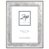 Cadre photo en métal brillant ZEP Amalfi 13x18 cm argenté