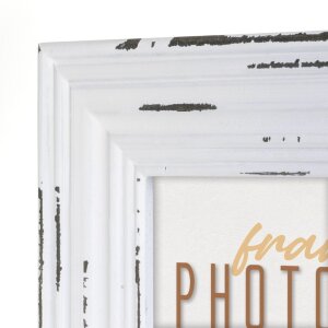 Cadre photo en bois ZEP Orly 13x18 cm blanc
