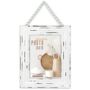 Cadre photo en bois ZEP Orly 13x18 cm blanc