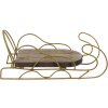 Clayre & Eef 64966 Décoration Traîneau 26x13x12 cm Marron