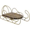 Clayre & Eef 64966 Décoration Traîneau 26x13x12 cm Marron