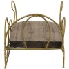 Clayre & Eef 64966 Décoration Traîneau 26x13x12 cm Marron