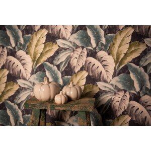 Clayre & Eef 6CE1500 Décoration Citrouille Ø 7x6 cm Beige - Marron