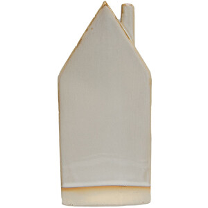 Clayre & Eef 6CE1504 Décoration Maison avec LED 8x5x18 cm Beige