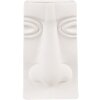 Clayre & Eef 6CE1527 Décoration Vase 15x9x25 cm Blanc