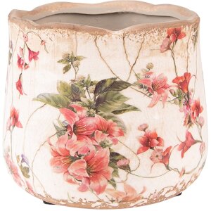 Clayre & Eef 6CE1549S Décoration Pot de fleurs...