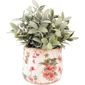 Clayre & Eef 6CE1549S Décoration Pot de fleurs...