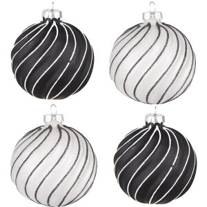 Clayre & Eef 6GL4132 Boule de Noël Ø 8x8...