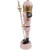 Clayre & Eef 6PR3687 Décoration Casse-Noisette 7x7x23 cm Rose