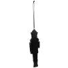 Clayre & Eef 6PR3693 Décoration Pendentif Casse-Noisette 4x2x15 cm Noir