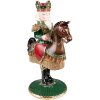 Clayre & Eef 6PR3778 Casse-noisette bougeoir 22x15x33 cm Vert - Marron