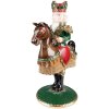 Clayre & Eef 6PR3778 Casse-noisette bougeoir 22x15x33 cm Vert - Marron