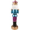 Clayre & Eef 6PR3788 Décoration Casse-noisette avec LED 14x12x41 cm - 2xAAA
