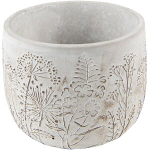 Clayre & Eef 6TE0403S Pot de fleurs Ø 14x11 cm...