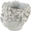 Clayre & Eef 6TE0418L Pot de fleurs 20x18x18 cm Gris - Beige