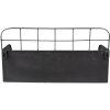 Clayre & Eef 6Y4745 Étagère murale 38x14x20 cm noir