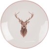Clayre & Eef COLDP Petite assiette Ø 20x2 cm Beige - Marron Assiette à déjeuner