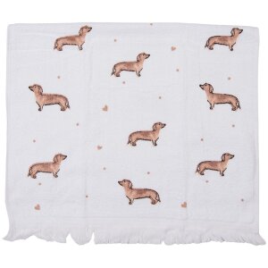 Clayre & Eef CTDHL1 Serviette dinvité 40x66 cm...